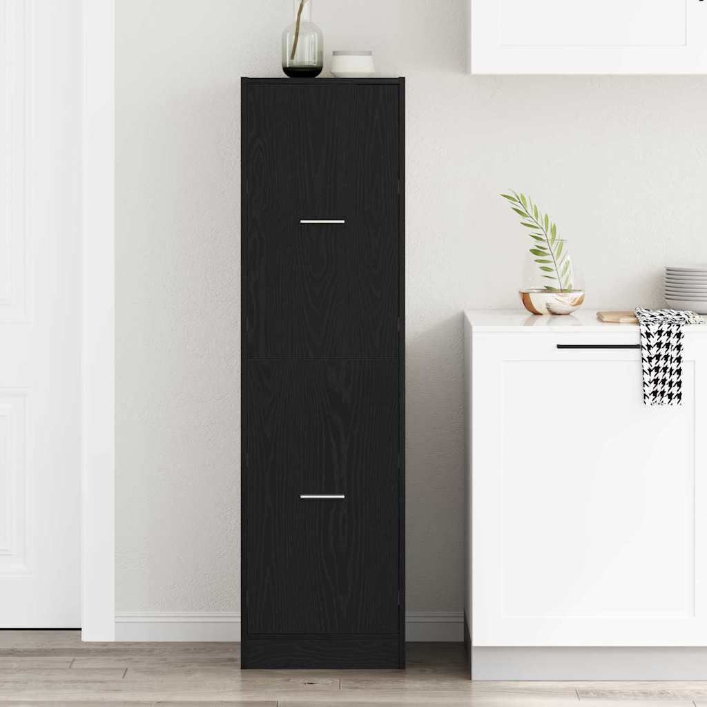 Apothekerschrank Schwarze Eiche 40 x 41 x 144.5 cm