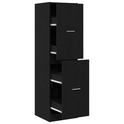 Apothekerschrank Schwarze Eiche 40 x 41 x 144.5 cm