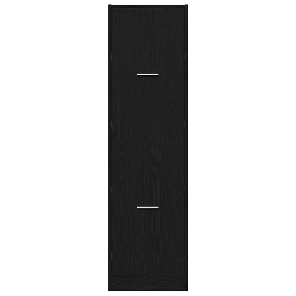 Apothekerschrank Schwarze Eiche 40 x 41 x 144.5 cm