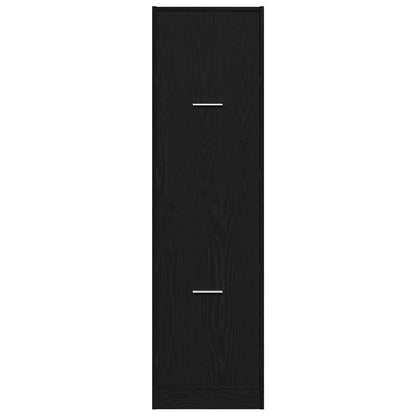 Apothekerschrank Schwarze Eiche 40 x 41 x 144.5 cm
