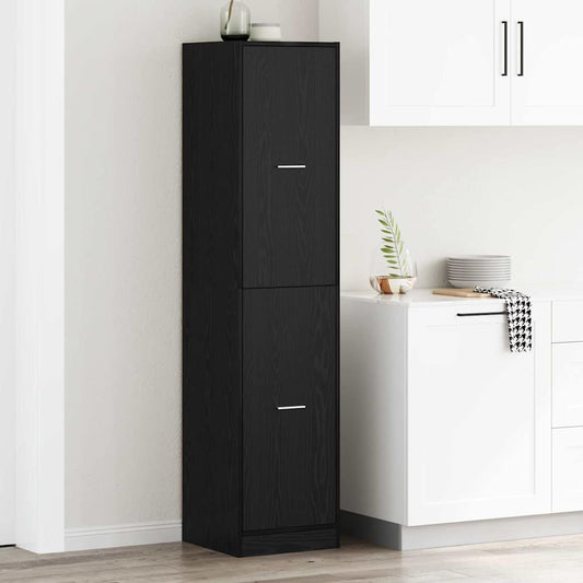 Apothekerschrank Schwarze Eiche 40 x 41 x 174.5 cm