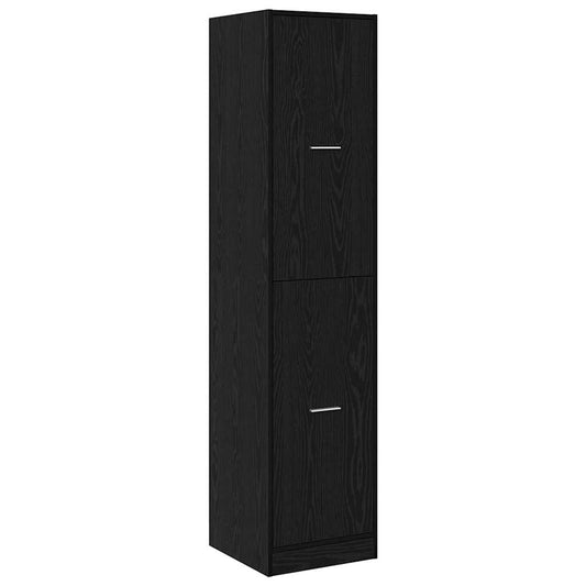 Apothekerschrank Schwarze Eiche 40 x 41 x 174.5 cm