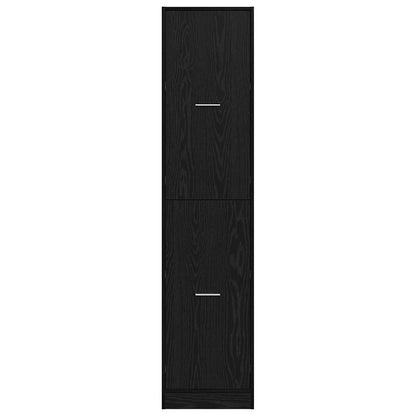 Apothekerschrank Schwarze Eiche 40 x 41 x 174.5 cm