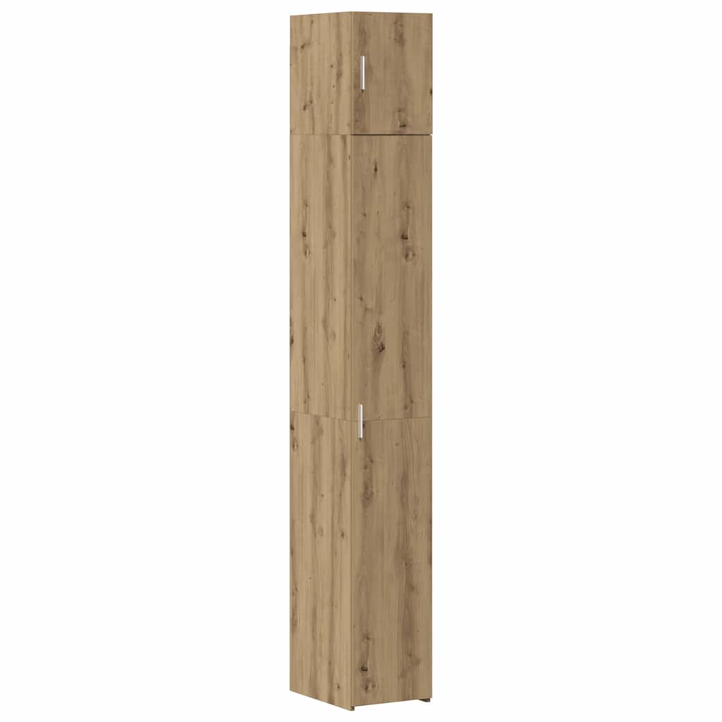 Schlanker Stauraum Schrank Eiche handwerklich