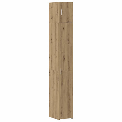 Schlanker Stauraum Schrank Eiche handwerklich
