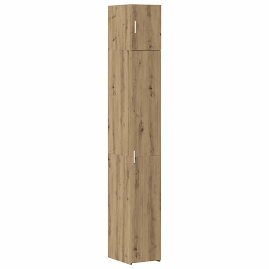 Schlanker Stauraum Schrank Eiche handwerklich
