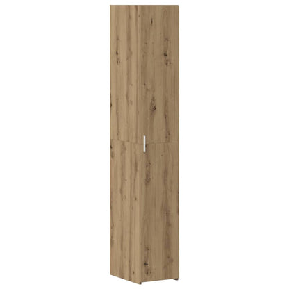 Schlanker Stauraum Schrank Eiche handwerklich