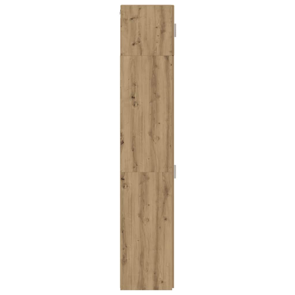 Schlanker Stauraum Schrank Eiche handwerklich