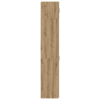 Schlanker Stauraum Schrank Eiche handwerklich