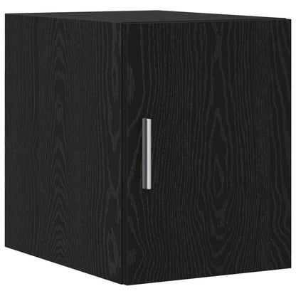 Schlanker Stauraum Schrank Schwarze Eiche 30 x 42.5 x 225 cm