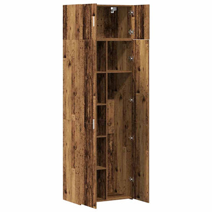 Badschrank Altholz 70 x 42,5 x 225 cm Holzwerkstoff