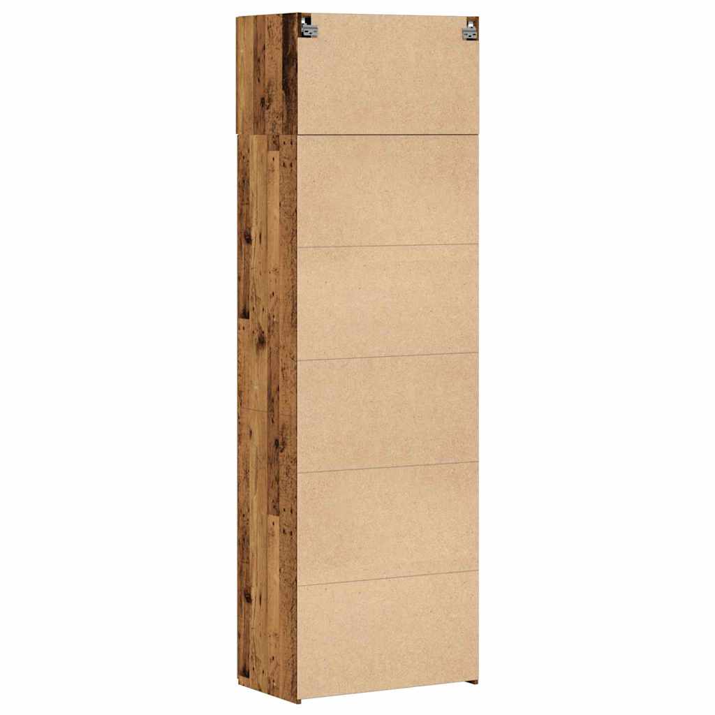 Badschrank Altholz 70 x 42,5 x 225 cm Holzwerkstoff