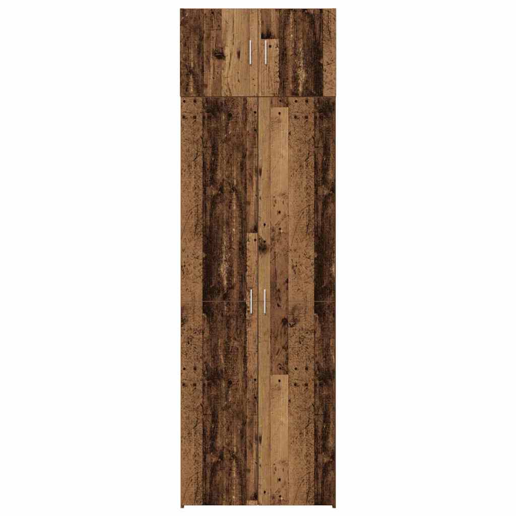 Badschrank Altholz 70 x 42,5 x 225 cm Holzwerkstoff