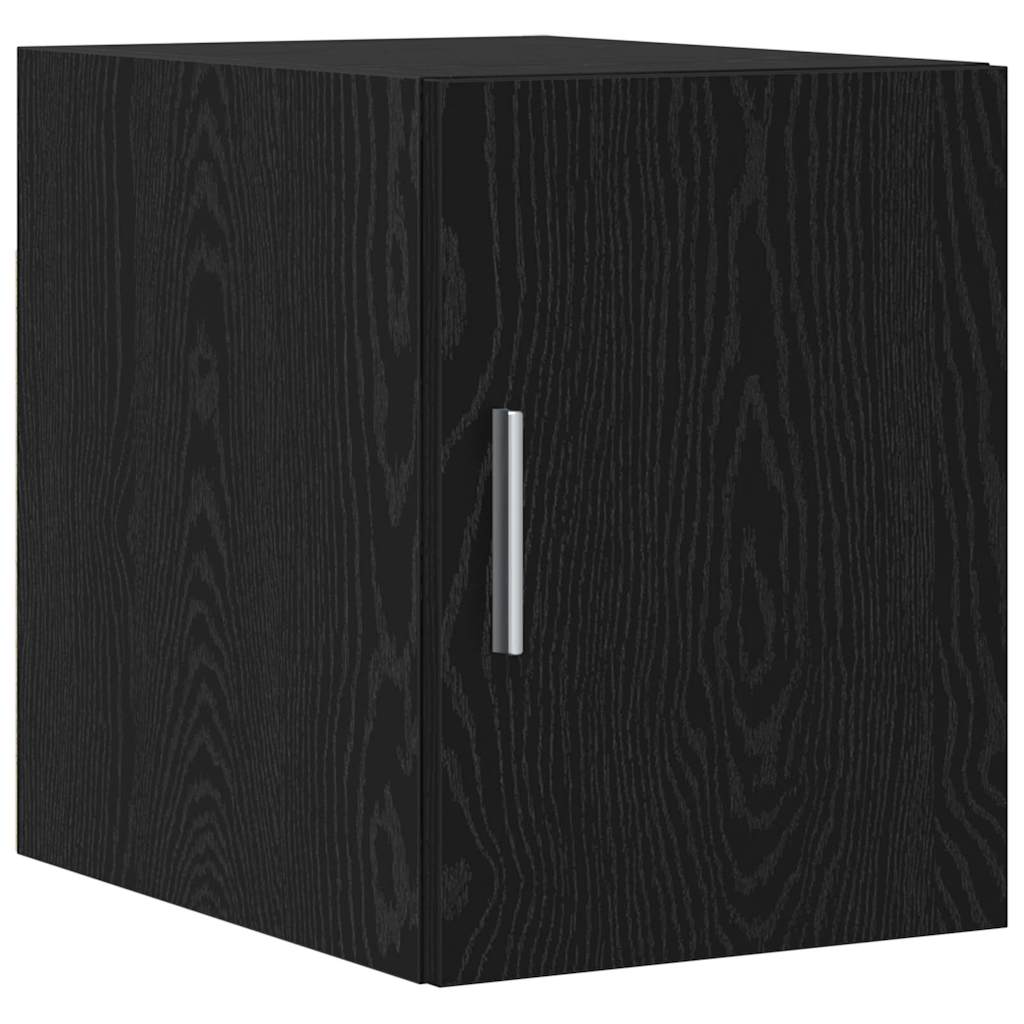 Schlanker Stauraum Schrank Schwarze Eiche 30 x 42.5 x 225 cm