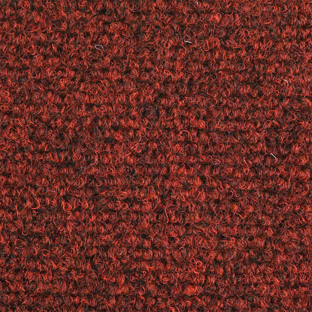 Stufenmatten Selbstklebend 20 Stk. 65x21x4 cm Bordeauxrot Halbrund Groß