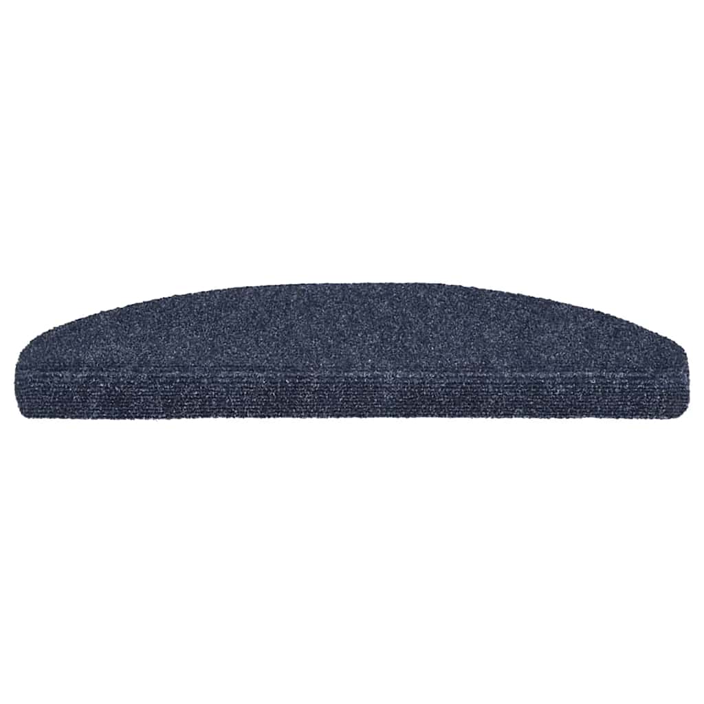 Stufenmatten Selbstklebend 20 Stk. 65x21x4 cm Blau Halbrund Groß