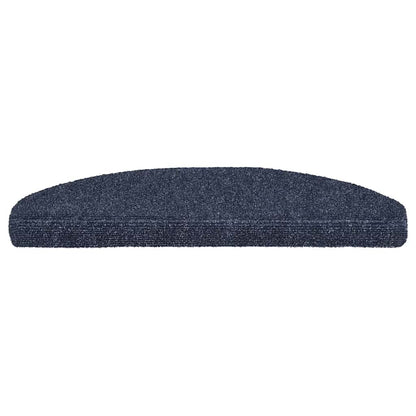 Stufenmatten Selbstklebend 20 Stk. 65x21x4 cm Blau Halbrund Groß
