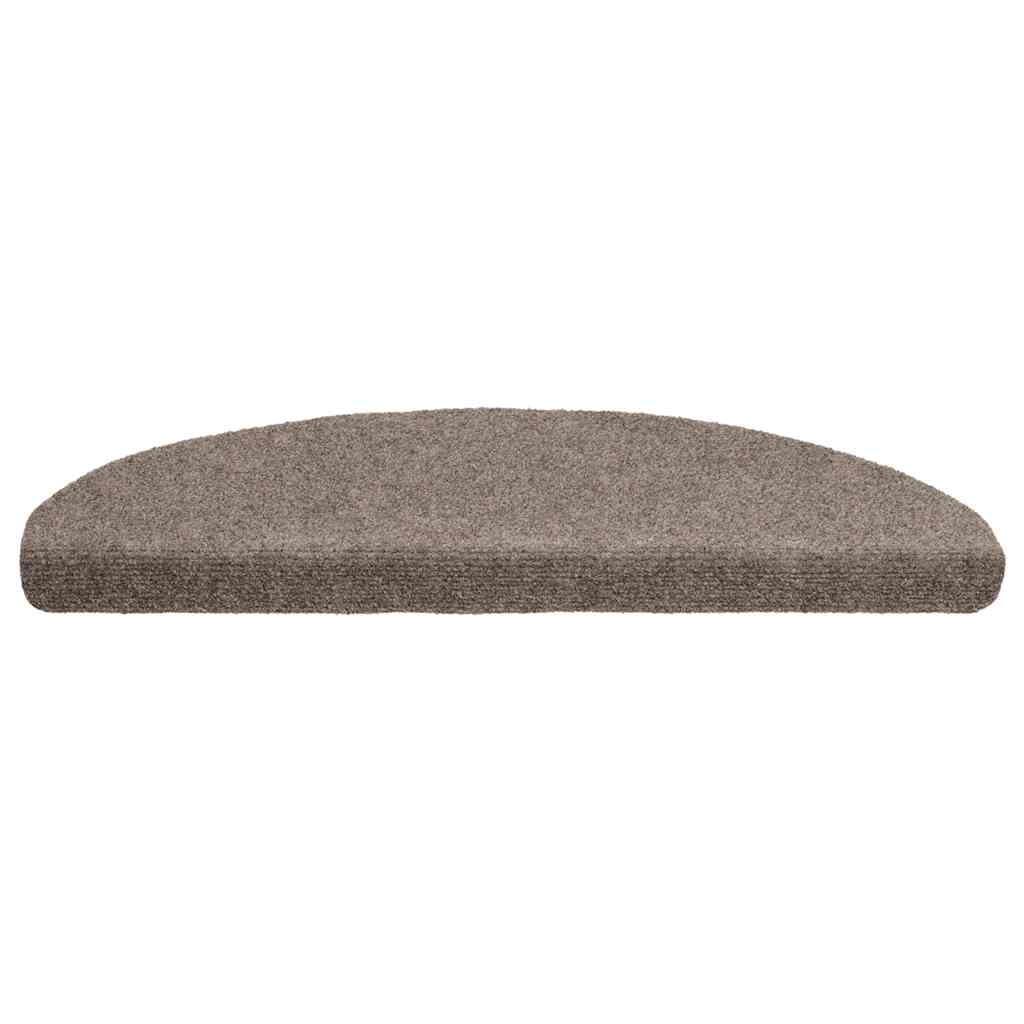 Stufenmatten Selbstklebend 20 Stk. 65x21x4 cm Beige Halbrund Groß