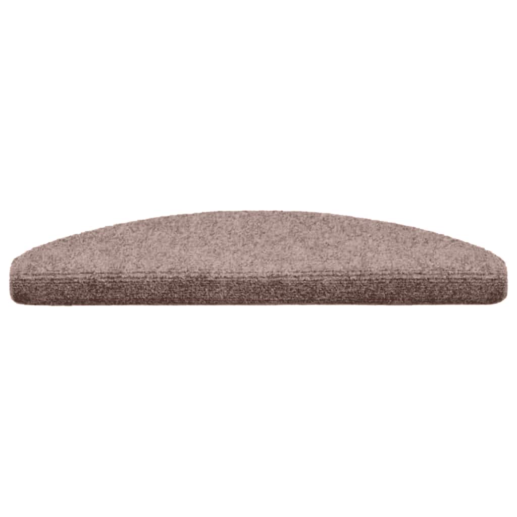 Stufenmatten Selbstklebend 30 Stk. 65x21x4 cm Hellbraun Halbrund Groß