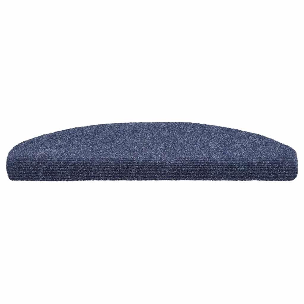Stufenmatten Selbstklebend 30 Stk. 65x21x4 cm Blau Halbrund Groß