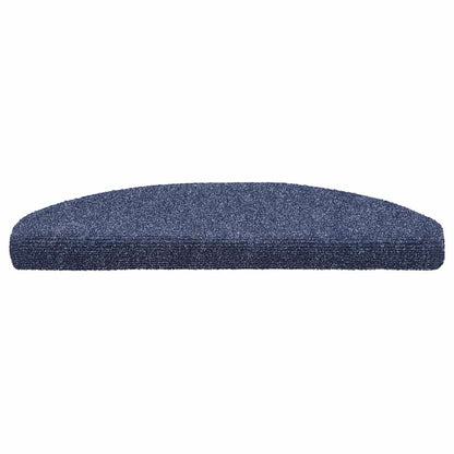 Stufenmatten Selbstklebend 30 Stk. 65x21x4 cm Blau Halbrund Groß