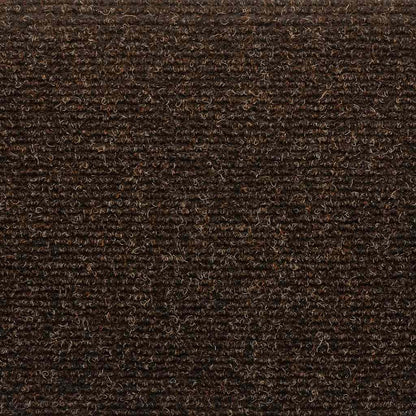 Stufenmatten Selbstklebend 30 Stk. 65x21x4 cm Braun Halbrund Groß