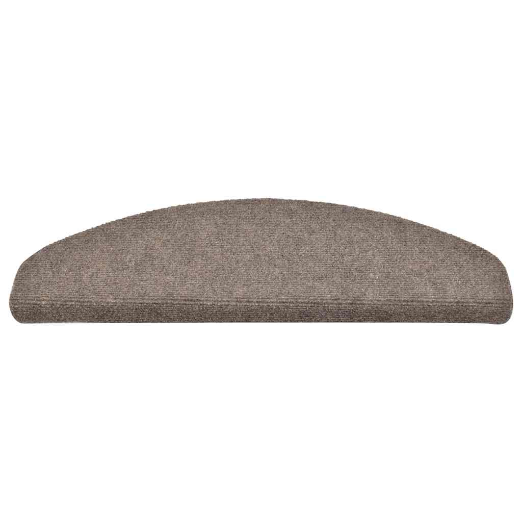 Stufenmatten Selbstklebend 30 Stk. 65x21x4 cm Beige Halbrund Groß