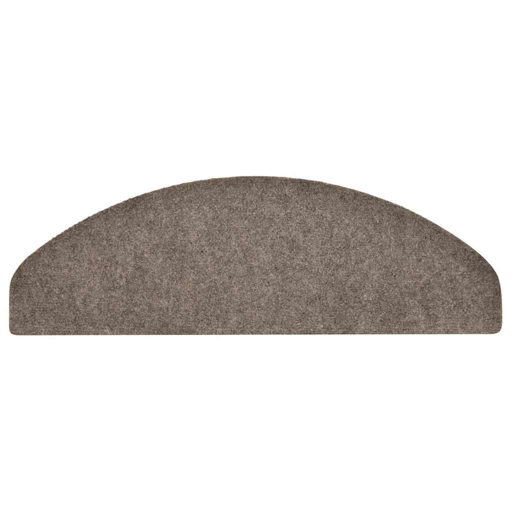 Stufenmatten Selbstklebend 30 Stk. 65x21x4 cm Beige Halbrund Groß