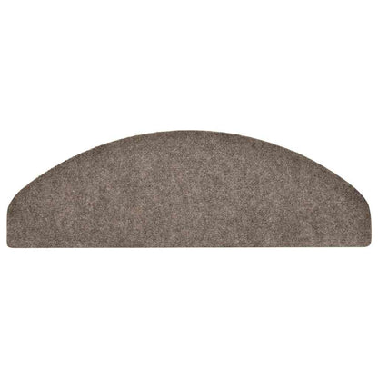 Stufenmatten Selbstklebend 30 Stk. 65x21x4 cm Beige Halbrund Groß