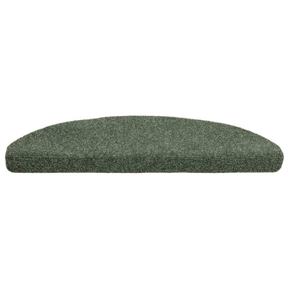 Stufenmatten Selbstklebend 30 Stk. 65x21x4 cm Grün Halbrund Groß