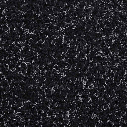 Stufenmatten Selbstklebend 20 Stk. 56x17x3 cm Schwarz Halbrund