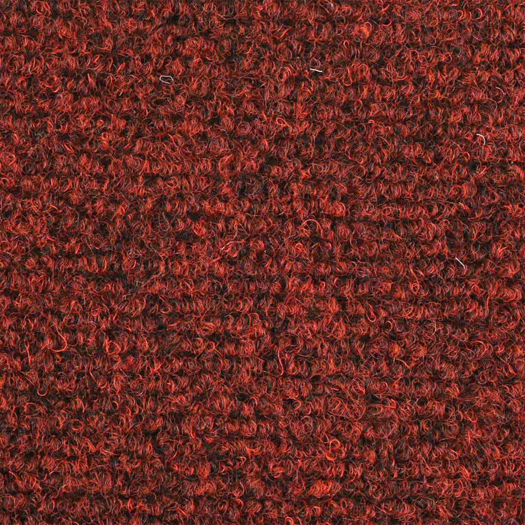 Stufenmatten Selbstklebend 20 Stk. 56x17x3 cm Bordeauxrot Halbrund