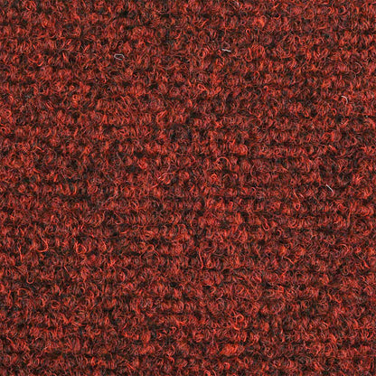 Stufenmatten Selbstklebend 20 Stk. 56x17x3 cm Bordeauxrot Halbrund