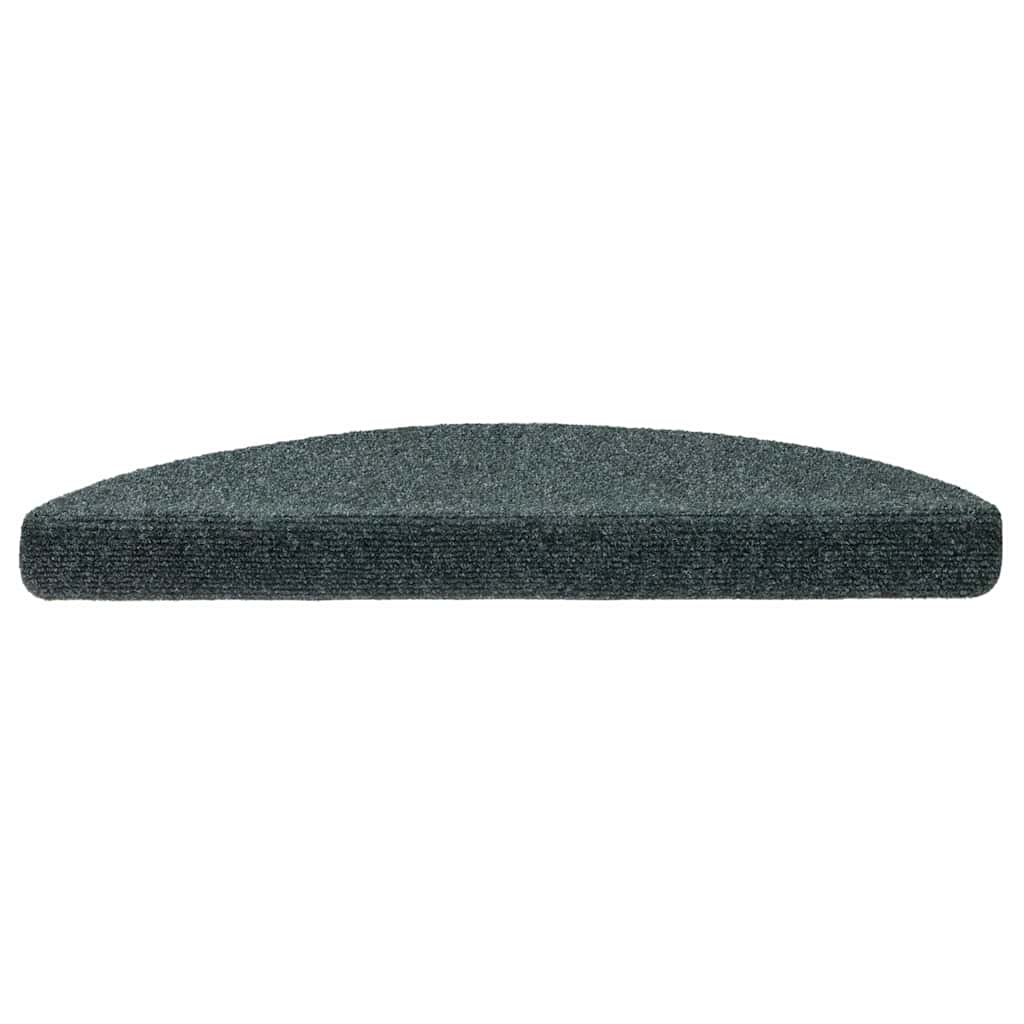 Stufenmatten Selbstklebend 20 Stk. 56x17x3 cm Grün Halbrund