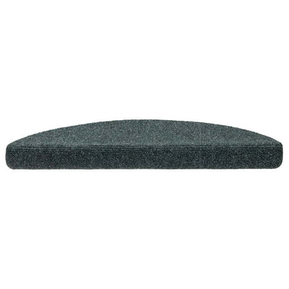 Stufenmatten Selbstklebend 20 Stk. 56x17x3 cm Grün Halbrund