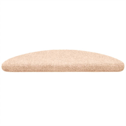 Stufenmatten Selbstklebend 30 Stk. 56x17x3 cm Hellbraun Halbrund