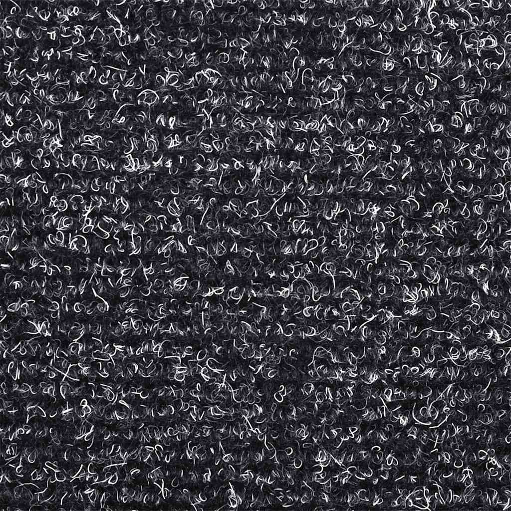 Stufenmatten Selbstklebend 30 Stk. 56x17x3 cm Dunkelgrau Halbrund