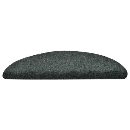 Stufenmatten Selbstklebend 30 Stk. 56x17x3 cm Grün Halbrund