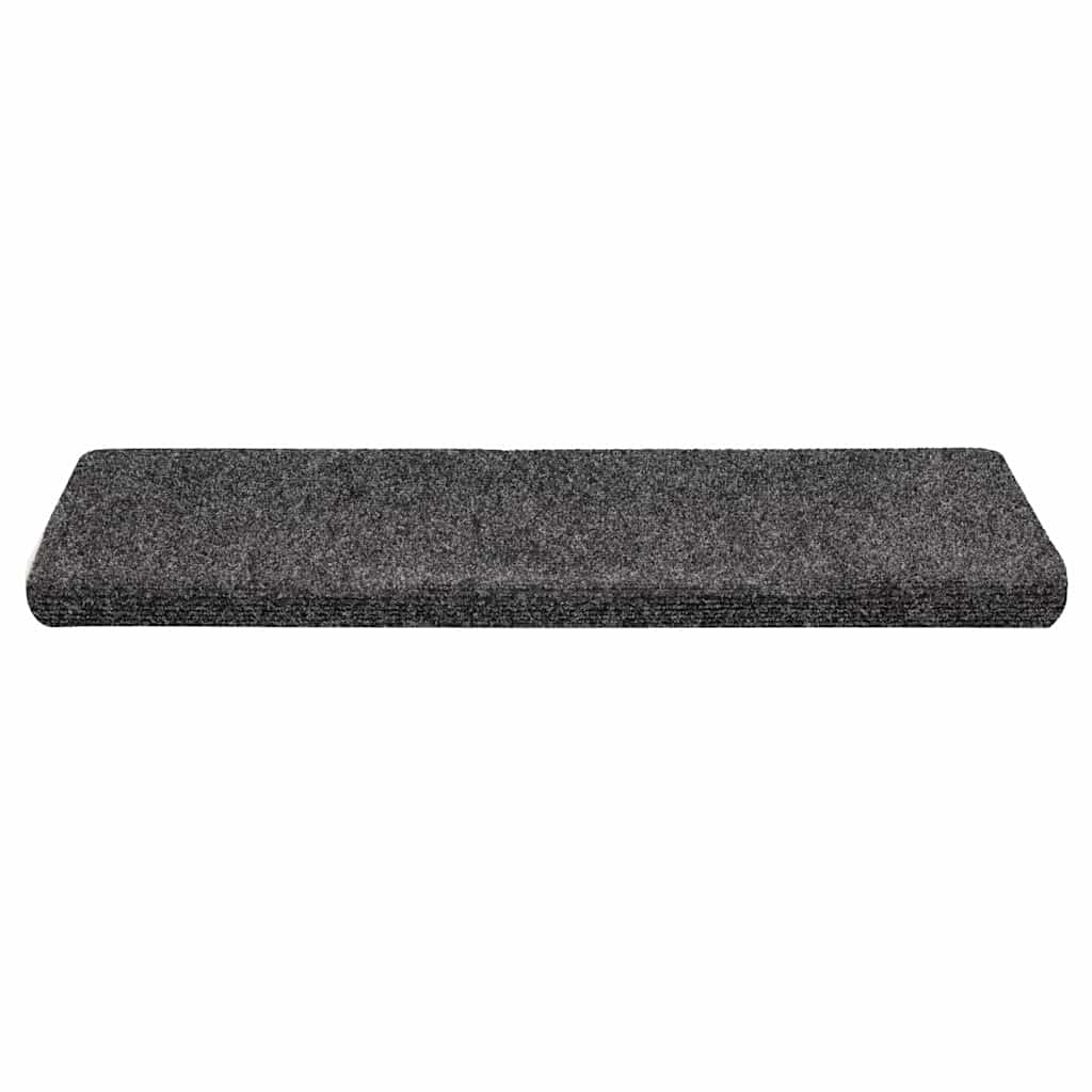 Stufenmatten Selbstklebend 30 Stk. 65x21x4 cm Grau Rechteckiger Rand