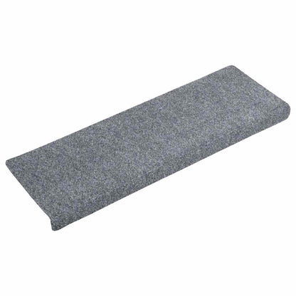 Stufenmatten Selbstklebend 30 Stk. 65x21x4 cm Hellgrau Rechteckiger Rand