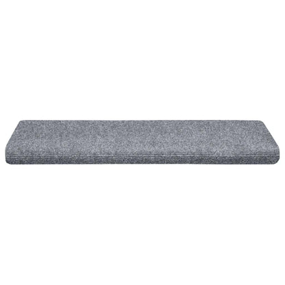 Stufenmatten Selbstklebend 30 Stk. 65x21x4 cm Hellgrau Rechteckiger Rand