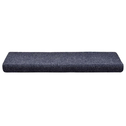 Stufenmatten Selbstklebend 30 Stk. 65x21x4 cm Blau Rechteckiger Rand