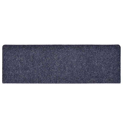 Stufenmatten Selbstklebend 30 Stk. 65x21x4 cm Blau Rechteckiger Rand