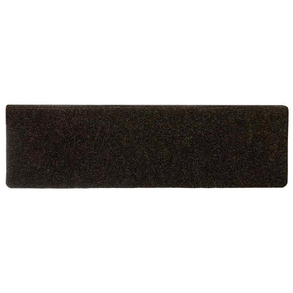 Stufenmatten Selbstklebend 30 Stk. 65x21x4 cm Dunkelbraun Rechteckiger Rand