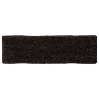 Stufenmatten Selbstklebend 30 Stk. 65x21x4 cm Braun Rechteckiger Rand