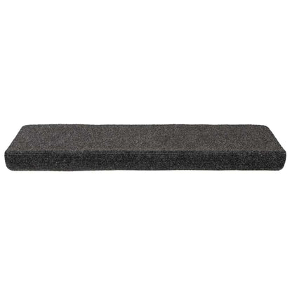 Stufenmatten Selbstklebend 30 Stk. 65x21x4 cm Anthrazit Rechteckiger Rand