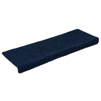 Stufenmatten Selbstklebend 30 Stk. 65x21x4 cm Marineblau Rechteckiger Rand