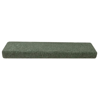 Stufenmatten Selbstklebend 30 Stk. 65x21x4 cm Grün Rechteckiger Rand