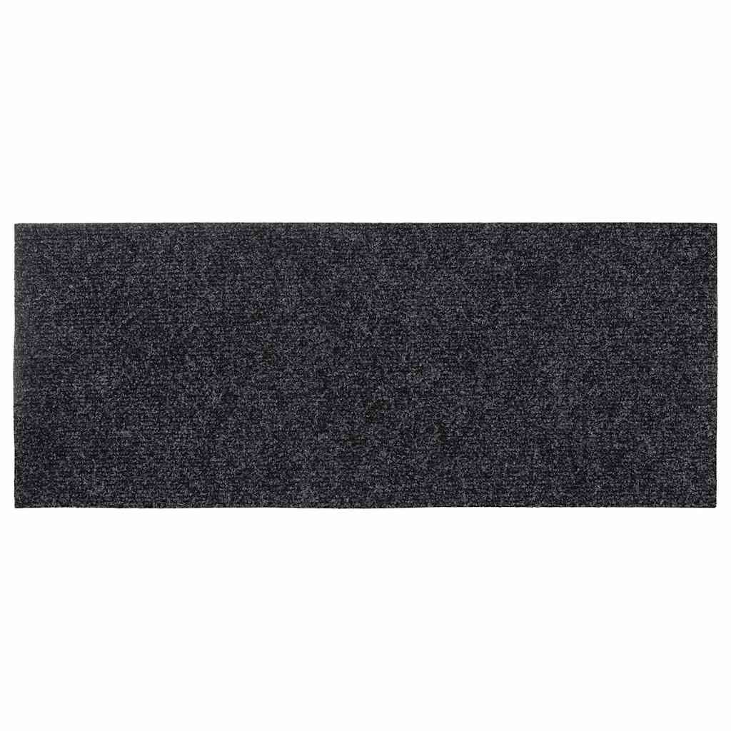 Stufenmatten Selbstklebend 30 Stk. 60x25 cm Grau Rechteckig