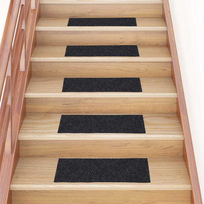 Stufenmatten Selbstklebend 30 Stk. 60x25 cm Grau Rechteckig